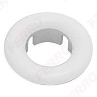 Rosette for washbasin 25 mm, white