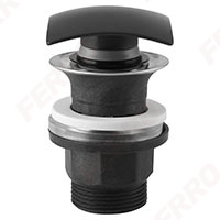 Drain valve G5/4, black