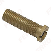 Stainless screw for sink drain