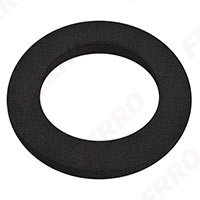 Rubber foam gasket for compact WC unit