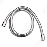 Silver - L-150 cm silvery plastic shower hose