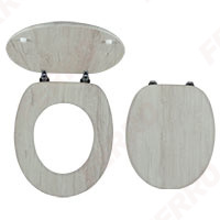 Capac WC, decor lemn, MDF