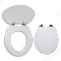 Toilet seat, white