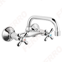 Retro New Wall-mounted washbasin mixer