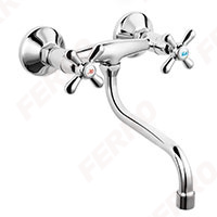 Retro New Wall-mounted sink mixer