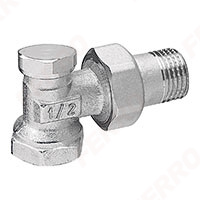 1/2” angle cut-off radiator valve