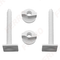 Toilet seat fixing set B202 - plastic