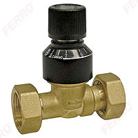 Pressure differential valve 2-6,5 mH2O for GMP