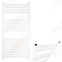 Bathroom heater - straight, white
