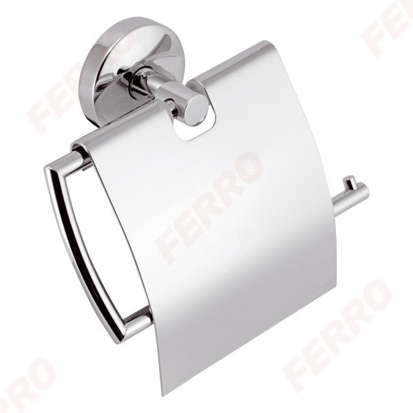 Metalia 11 - Suport hartie igienica cu protectie, crom