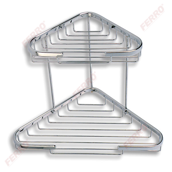 Metalia Shower - double corner rack