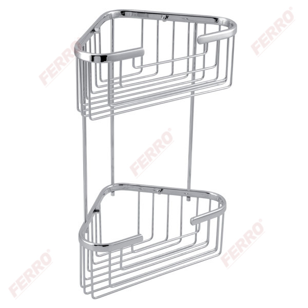 Metalia Shower - double corner rack