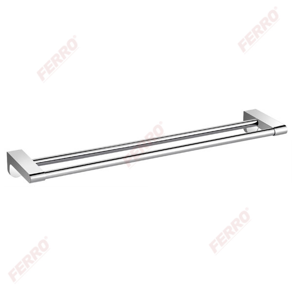 Towel rail double - 450mm