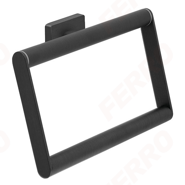 Greta - Towel hanger, gun metal