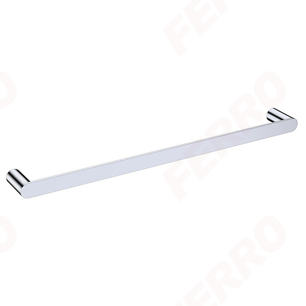 Nostris - towel rail single 600 mm, chrome