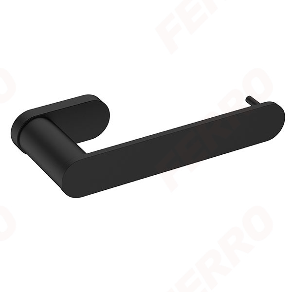 Nostris - toilet paper holder, black