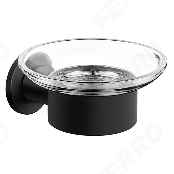 Soap dish, black