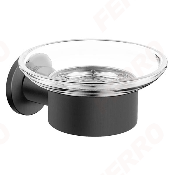 Soap dish, gun metal