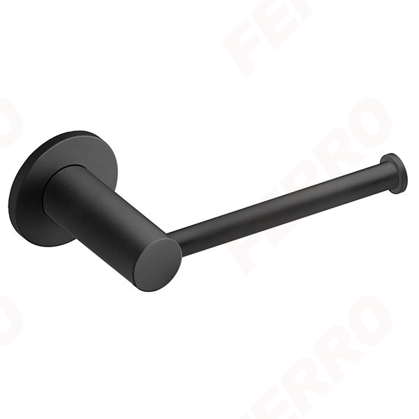 Toilet paper holder, black
