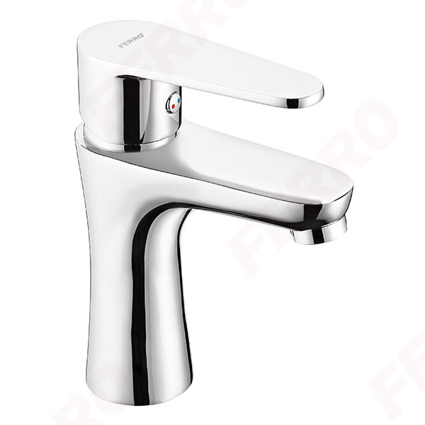 Algeo - Standing washbasin mixer, chrome