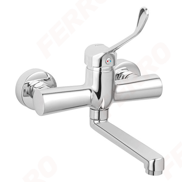 Algeo Medico - wall-mounted washbasin mixer