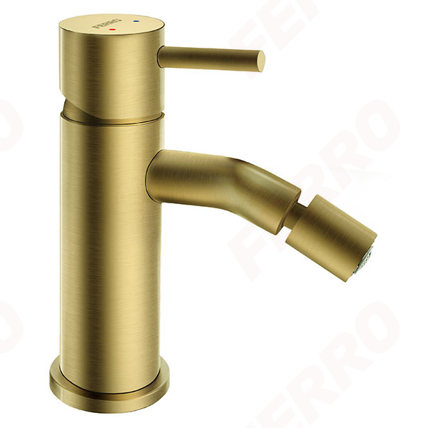 Ciriculus - Bidet standing mixer, brushed gold