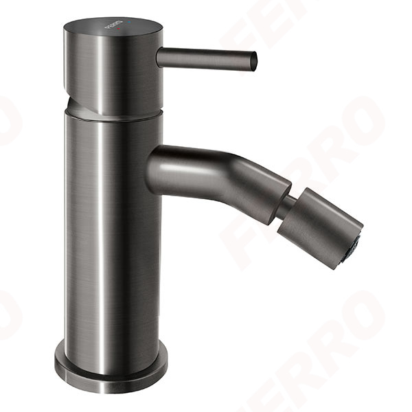 Ciriculus - Bidet standing mixer, gun metal