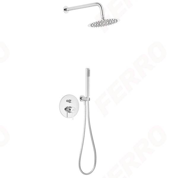 Ciriculus - Concealed shower 2F set, chrome