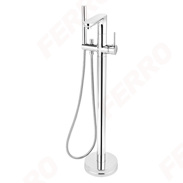 Fiesta - Freestanding bath mixer, chrome
