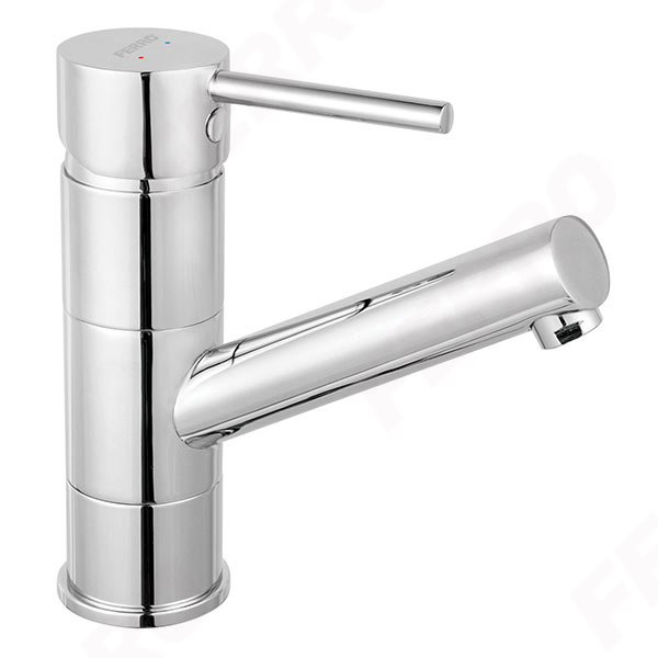 Fiesta - Standing washbasin mixer with swivel spout, chrome