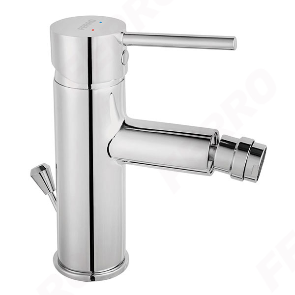 Fiesta - Bidet standing mixer, chrome
