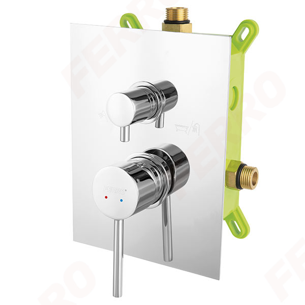 Fiesta - Build-in shower mixer - box kit, chrome