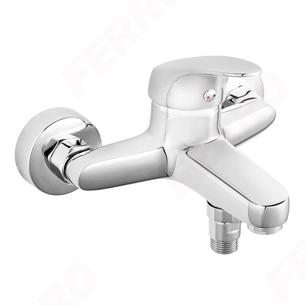 Ferro One - Wall-mounted bath mixer, chrome