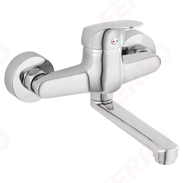 Ferro One - wall-mounted washbasin mixer, chrome
