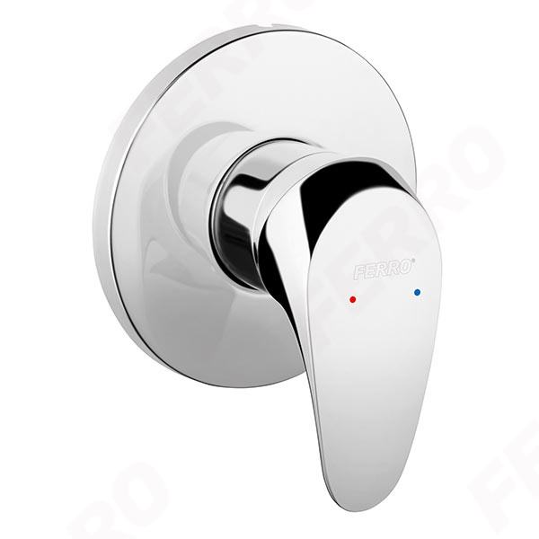 Ferro One - Build-in shower mixer, chrome