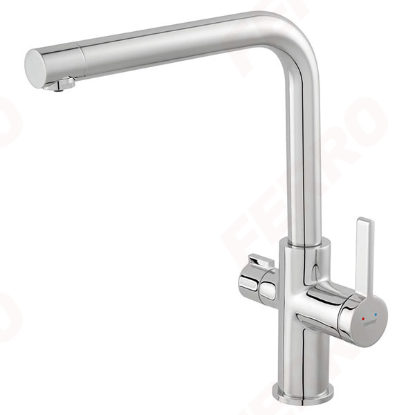 Filtrata - konyhai csaptelep szűrt vízhez, króm