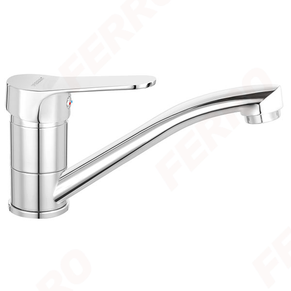 ISSO - Standing washbasin mixer with swivel spout