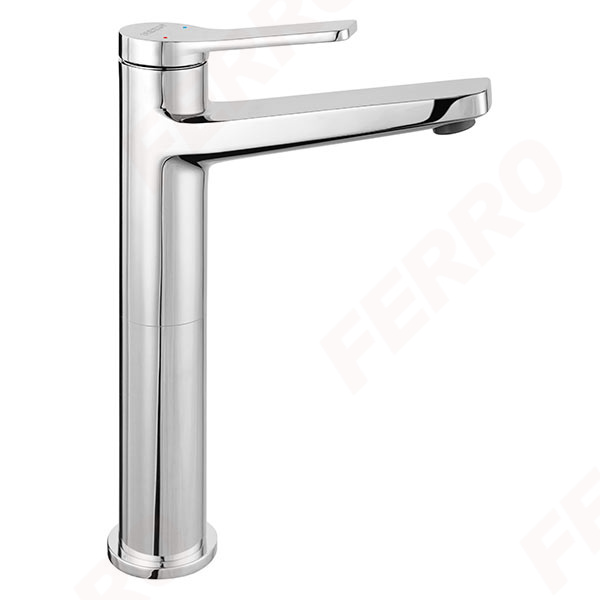 Stratos - Standing counter washbasin mixer, chrome