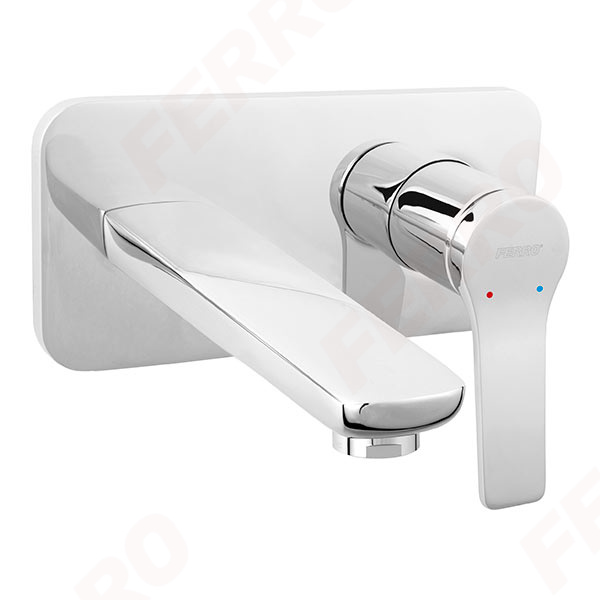 Stratos - Built-in washbasin mixer, chrome
