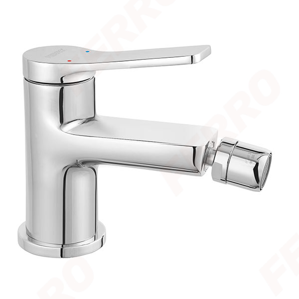 Stratos - Bidet standing mixer, chrome