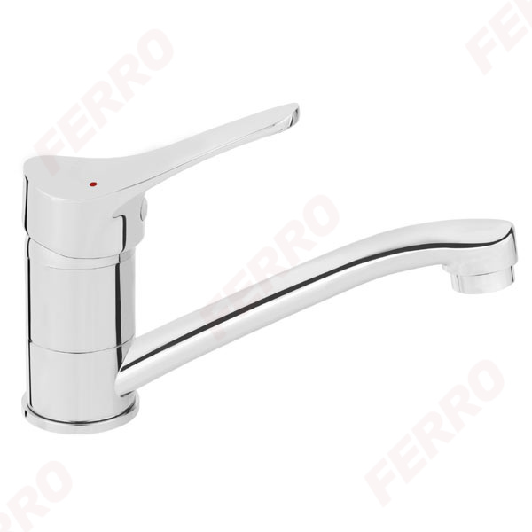 Stillo - Standing washbasin mixer with swivel spout