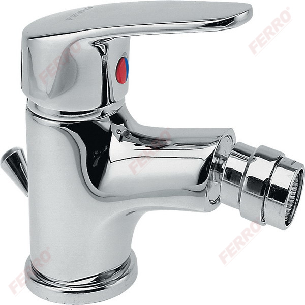 Smile - Bidet standing mixer, chrome