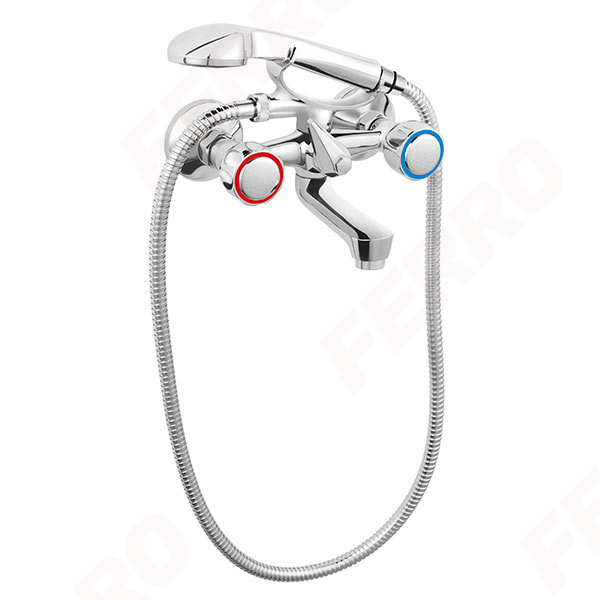 Standard - Wall-mounted bath mixer, chrome