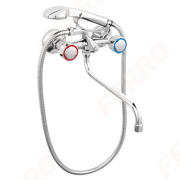 Standard - Wall-mounted bath mixer, chrome