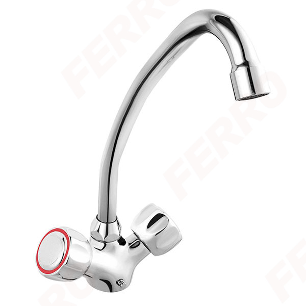 Standard - Standing sink mixer, chrome