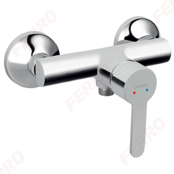 Savio - Wall-mounted shower mixer, chrome