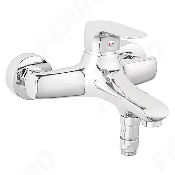 Tiga VerdeLine - Wall-mounted bath mixer