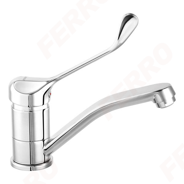 Tiga Medico - standing washbasin mixer with swivel spout