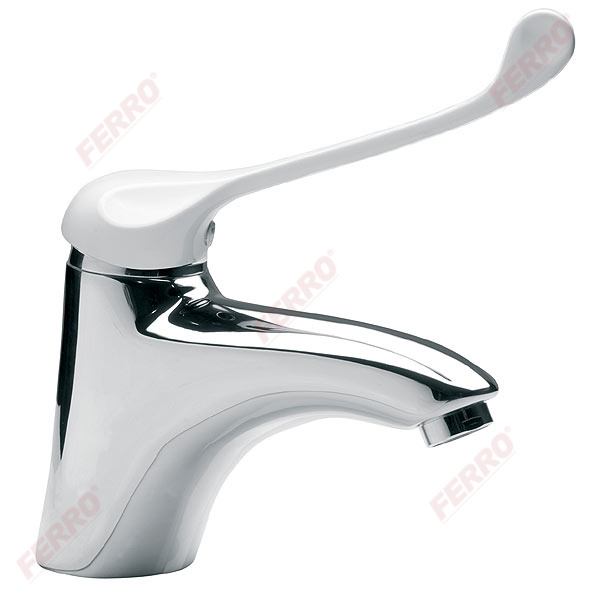 Standing washbasin mixer