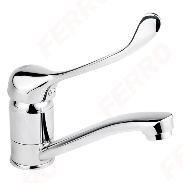 Vasto Medico - Standing washbasin mixer with swivel spout